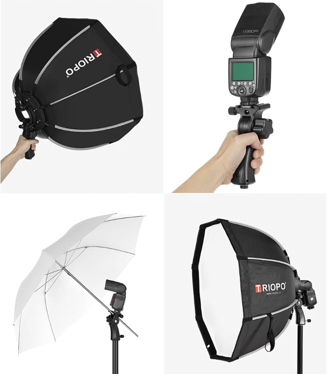 Octabox TRIOPO Montura Speedlite KS2 - Imagen 7